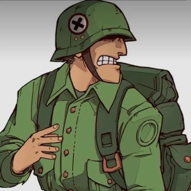 chat with ai character: soldier