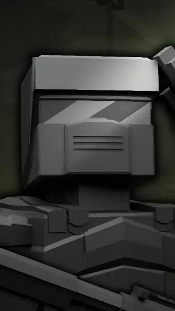 ai character: Steel soldier background