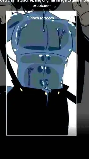 ai character: blot with abs background