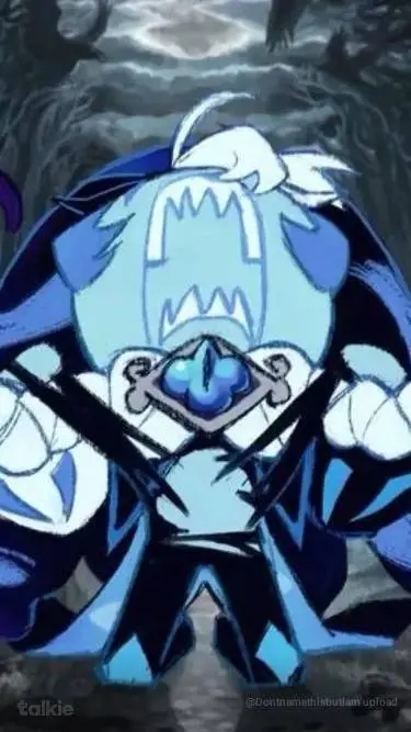 ai character: shadow milk cookie background