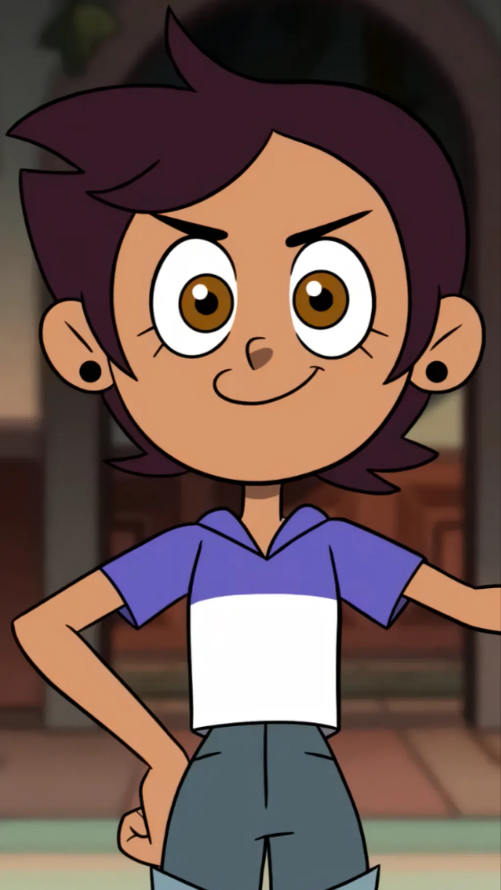 ai character: Luz Noceda background