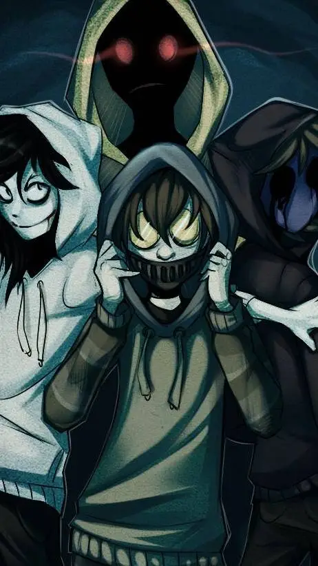 ai character: creepypasta  background