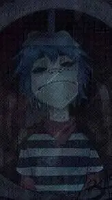 ai character: sad 2D background