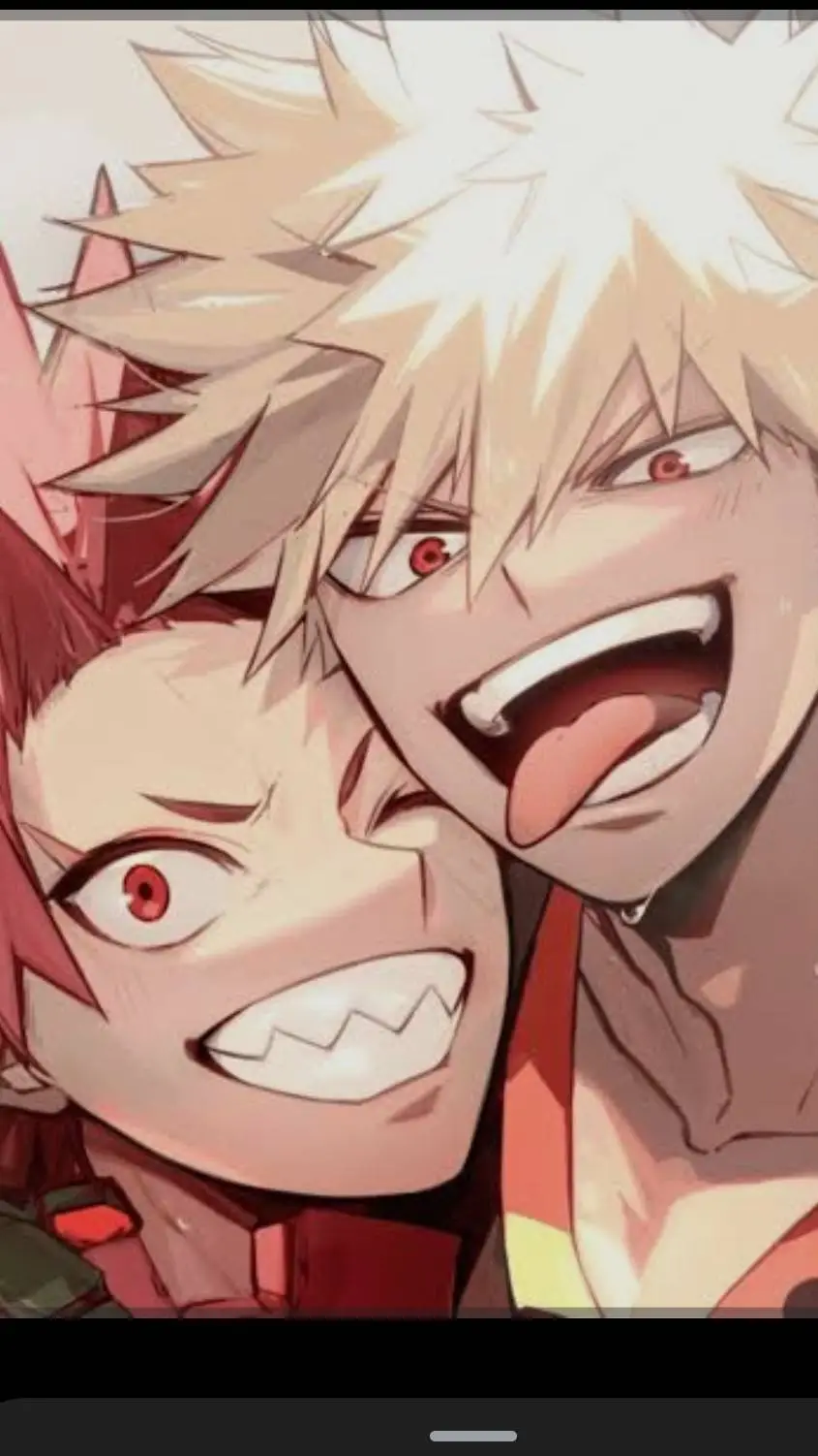 ai character: shoto kiri baku yn background