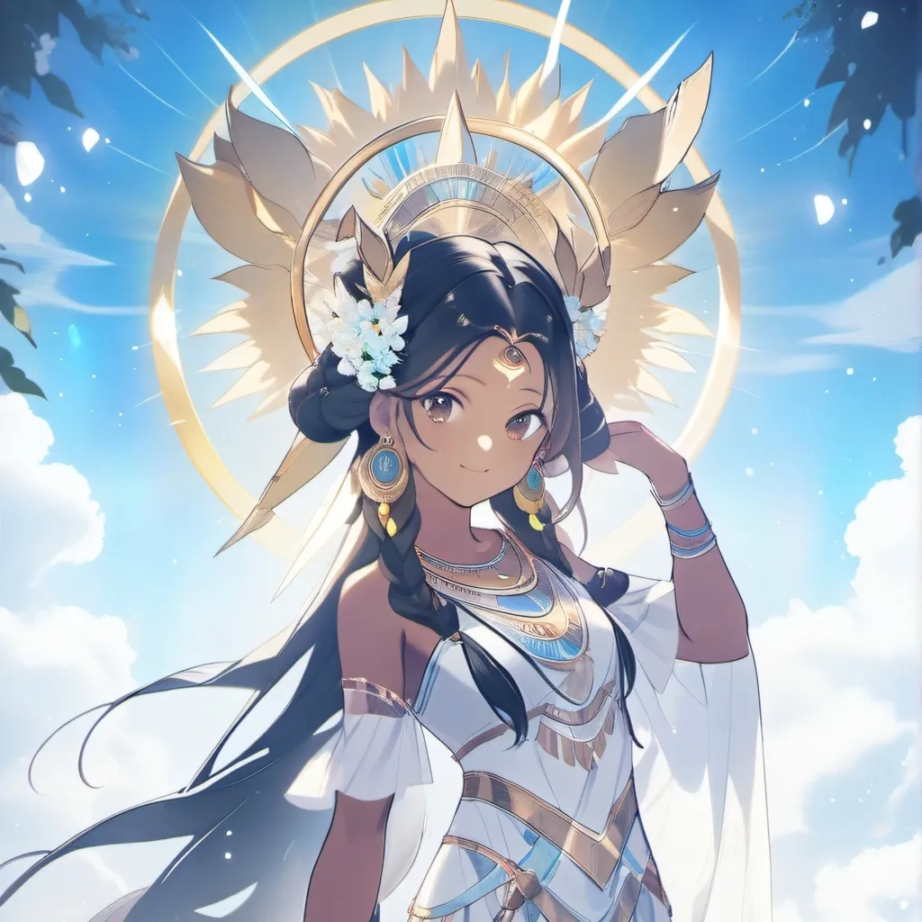 chat with ai character: sunny(sun goddess)