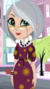 ai character: Mrs.Twombly  background