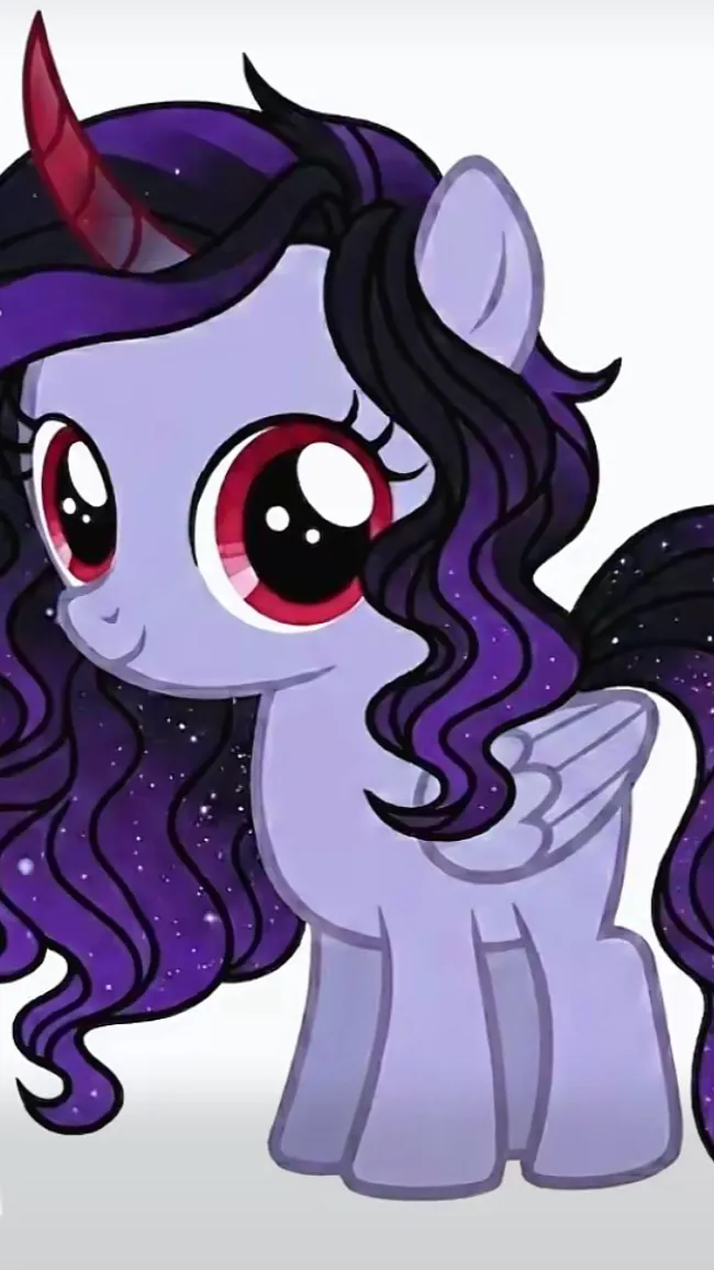 ai character: MLP infection Au background