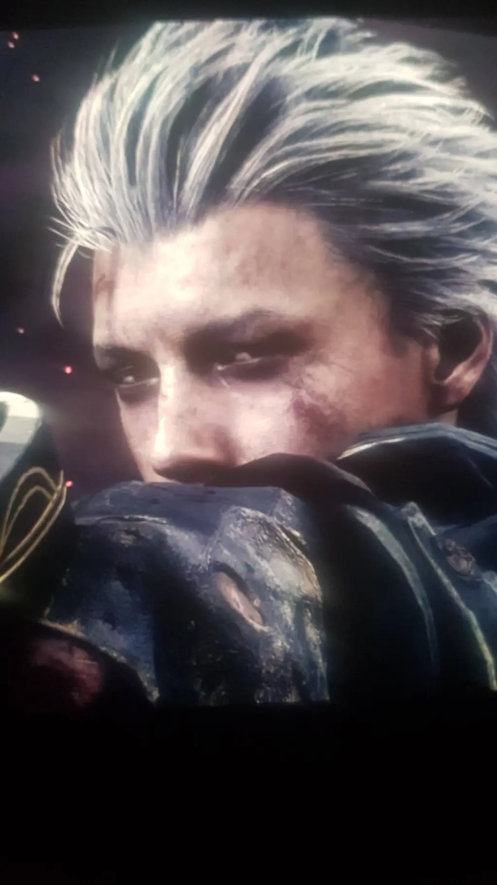 ai character: post dmc5 background