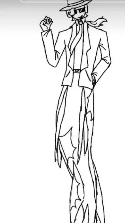 ai character: Doublefedora 2nd background