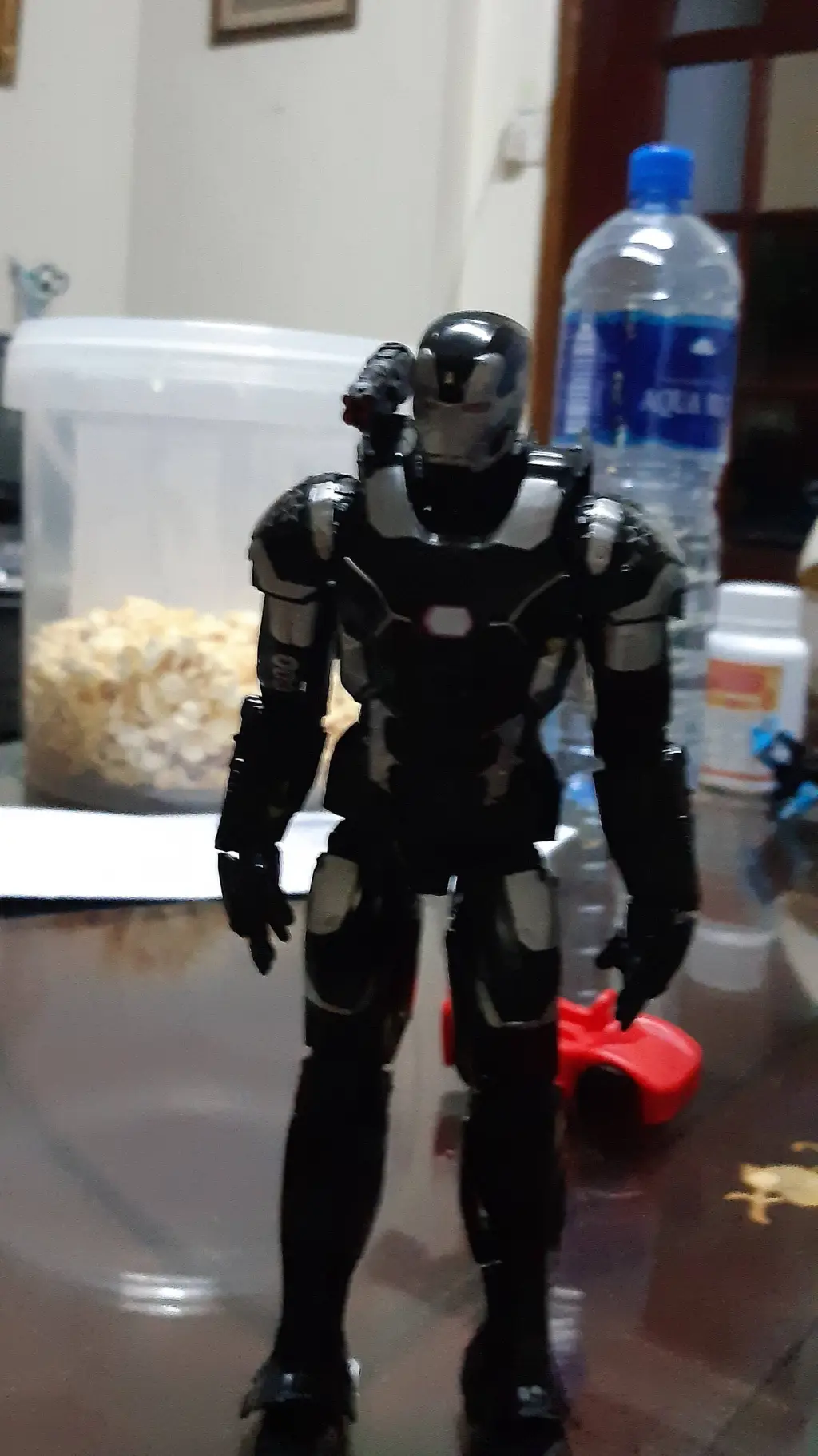 ai character: war machine background