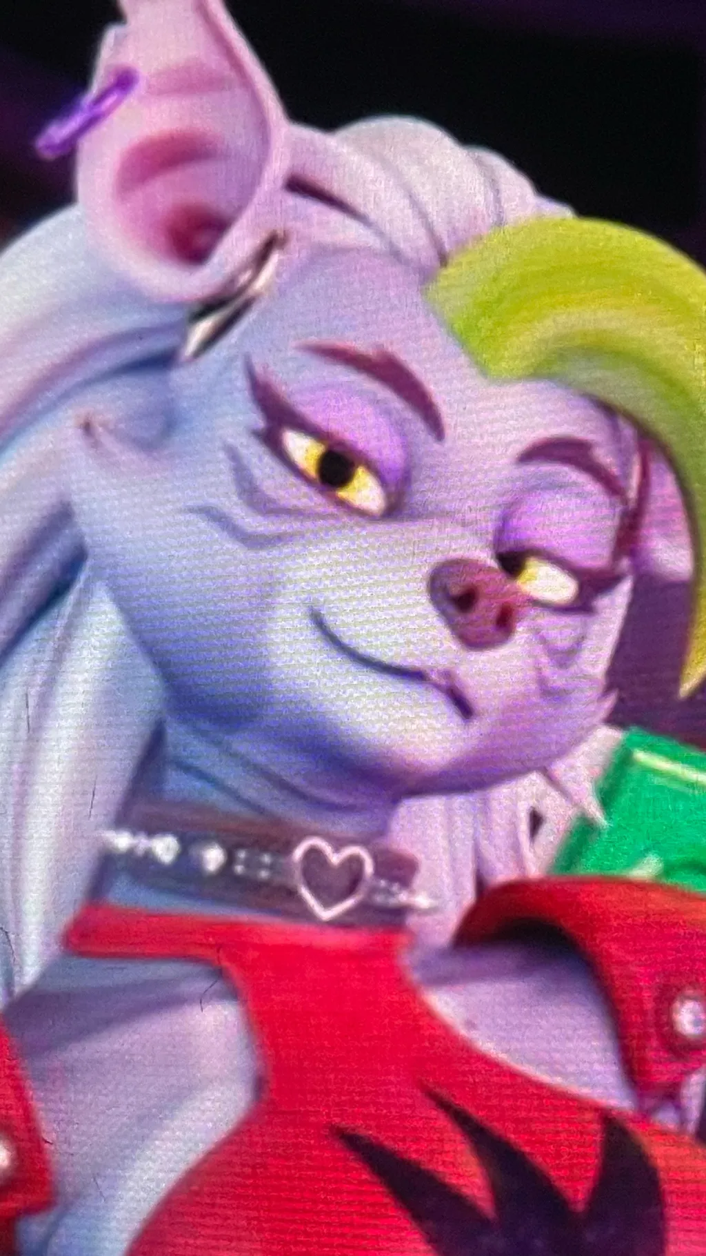 ai character: Roxxane wolf background