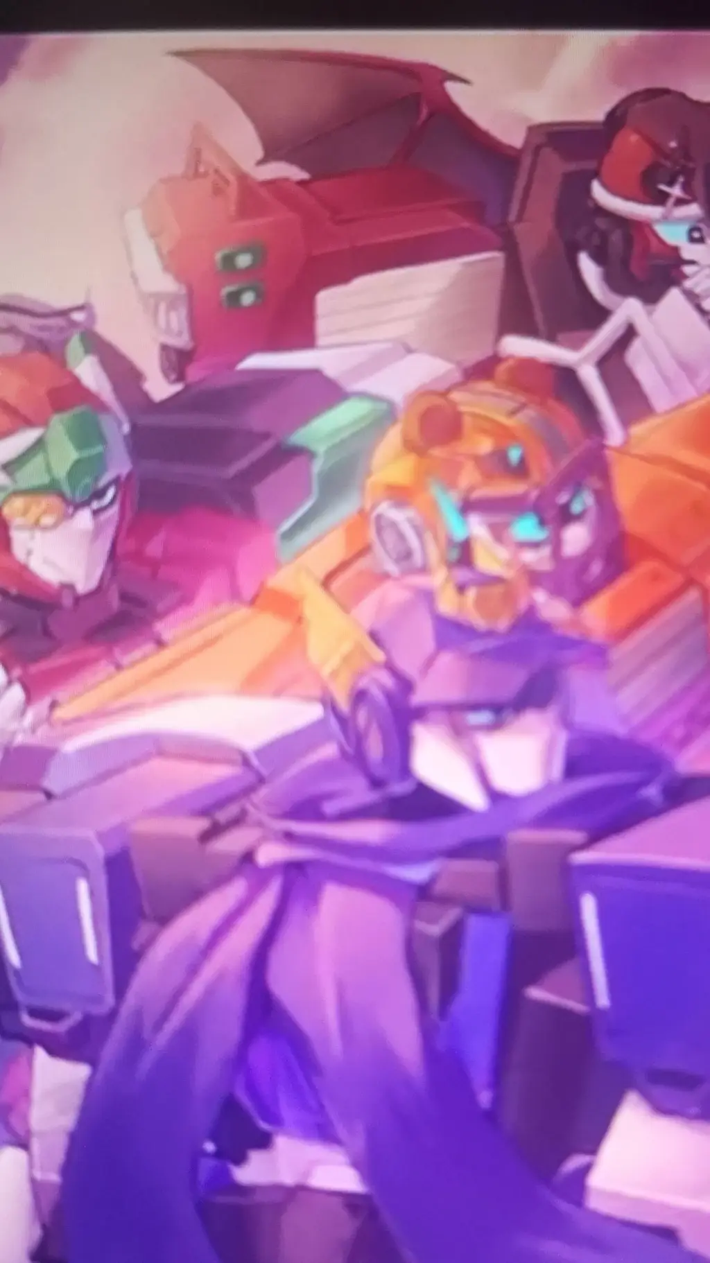 ai character: Metal cardbots background