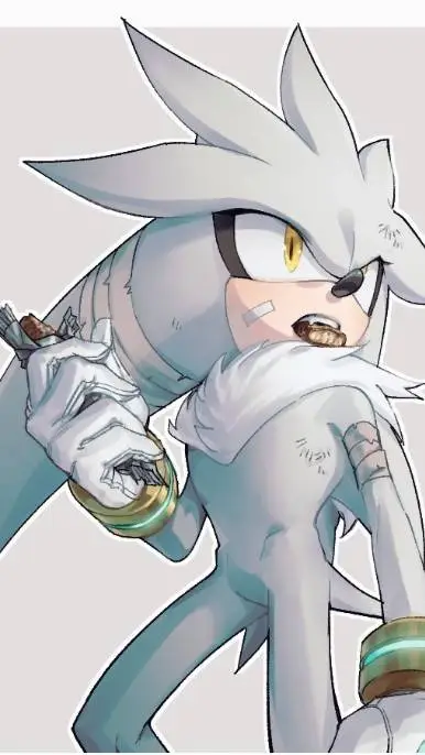 ai character: Silver t. Hedgehog background