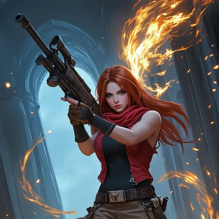 chat with ai character: Claire Redfield