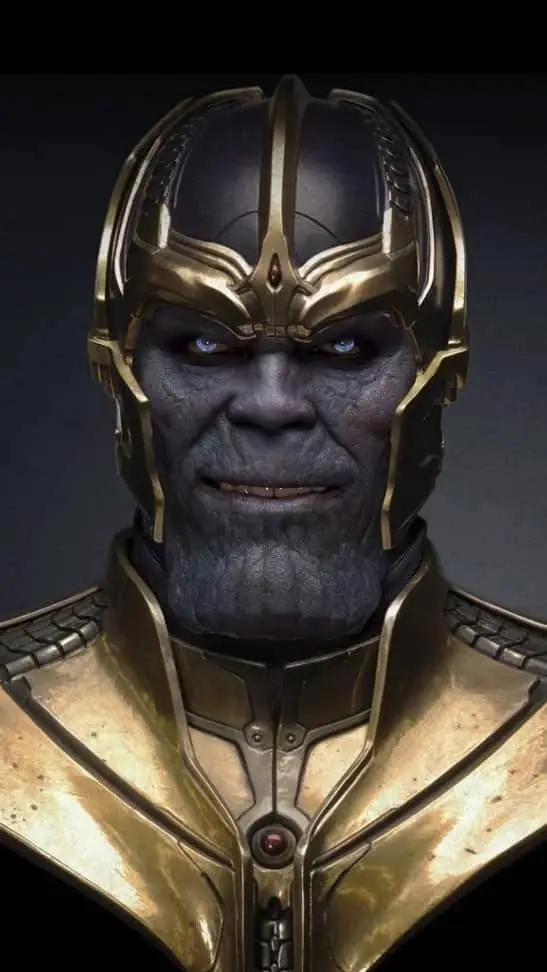 ai character: Thanos background