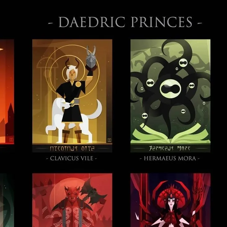 chat with ai character: Daedric Princes