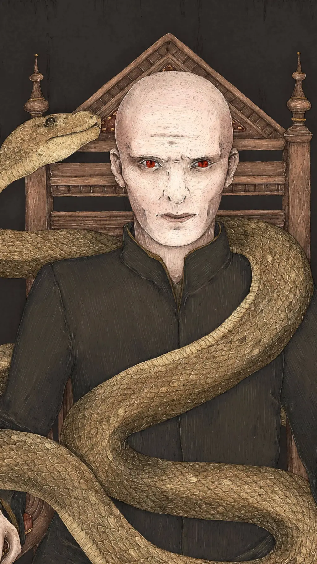 ai character: Lord Voldemort background