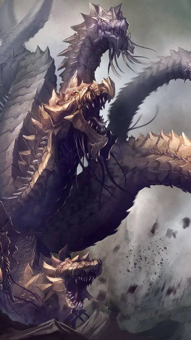 ai character: Female Hydra background