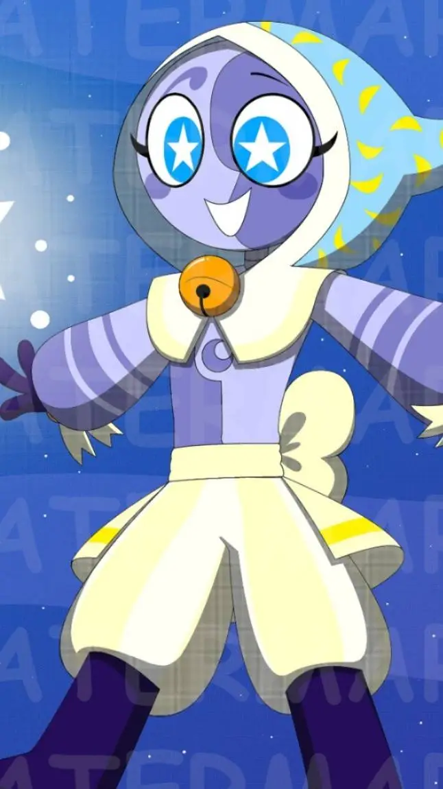 ai character: Lunar🌑 background