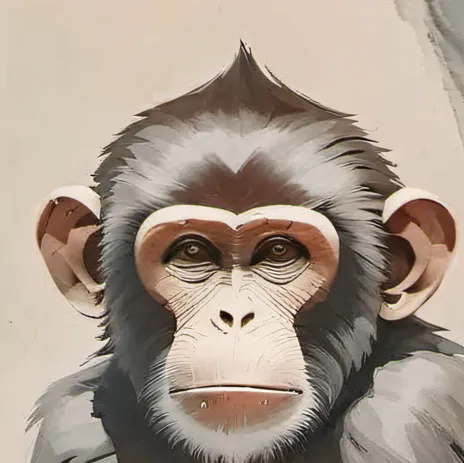 chat with ai character: Monke friend