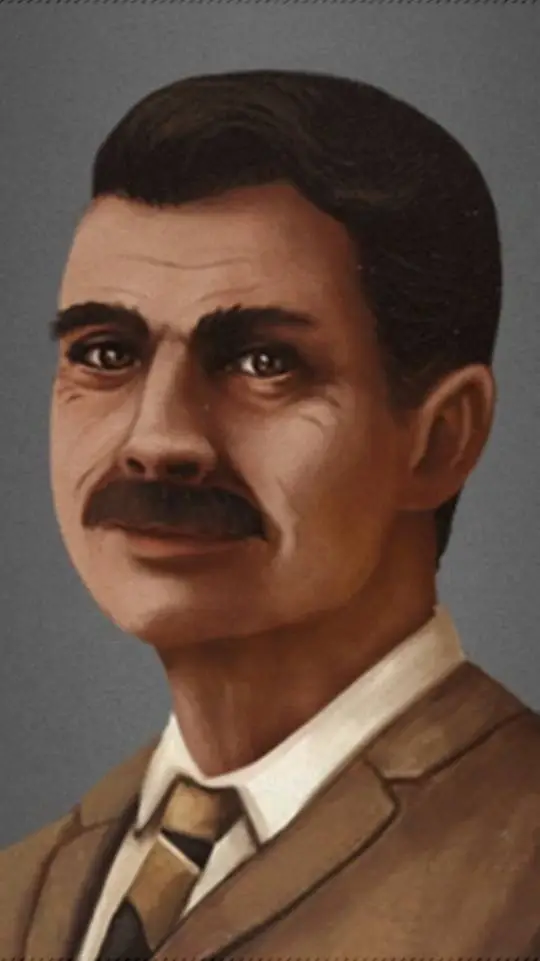 ai character: Wiktor Smolak  background