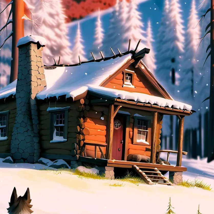 chat with ai character: Adirondack Cabin