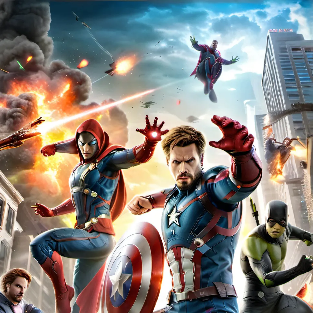 chat with ai character: Avengers 17
