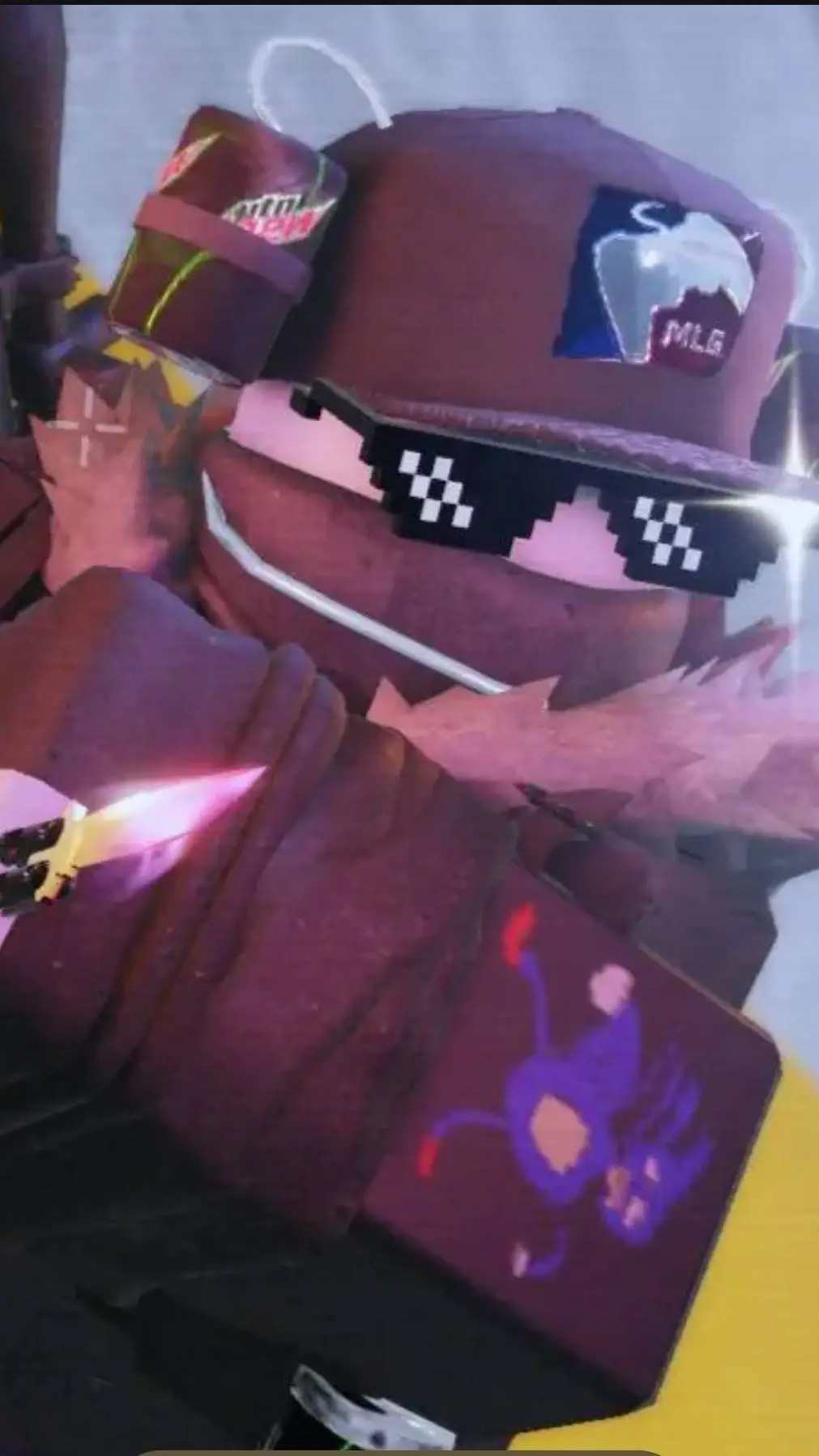 ai character: MLG chance background