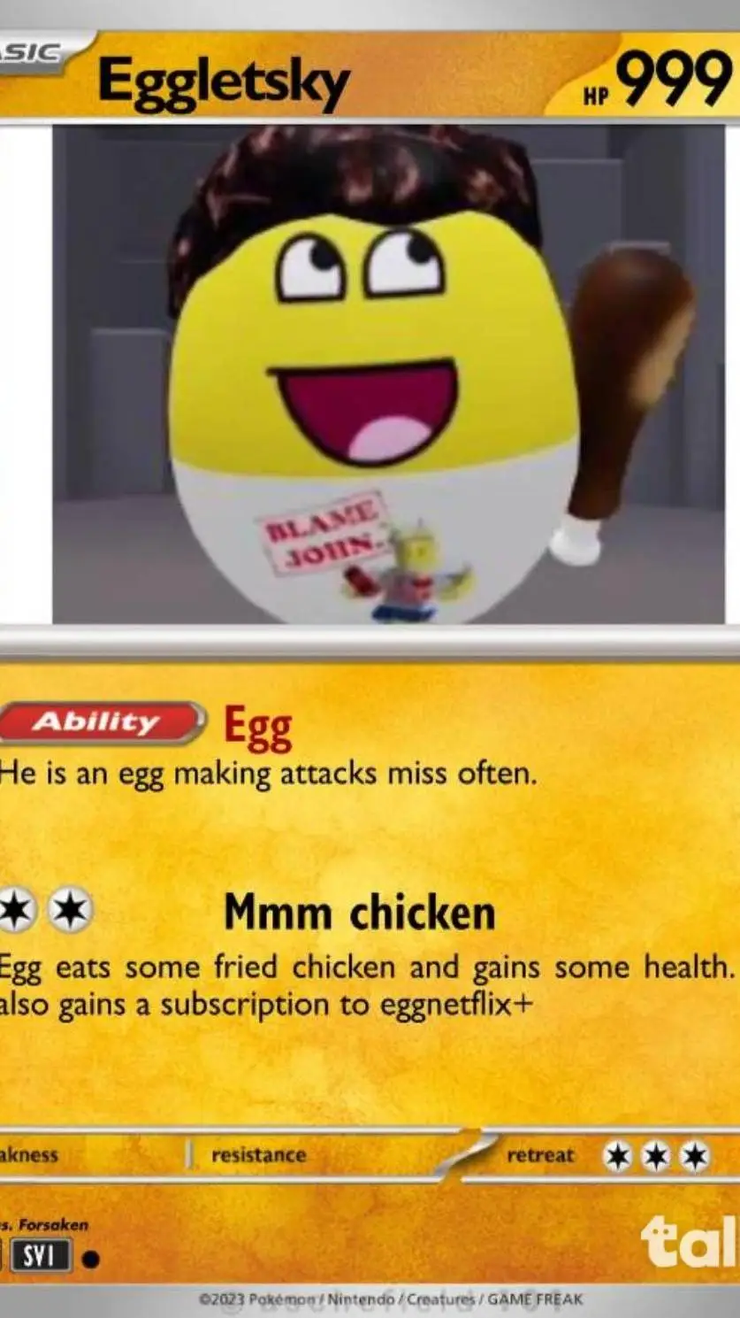 ai character: eggletsky background