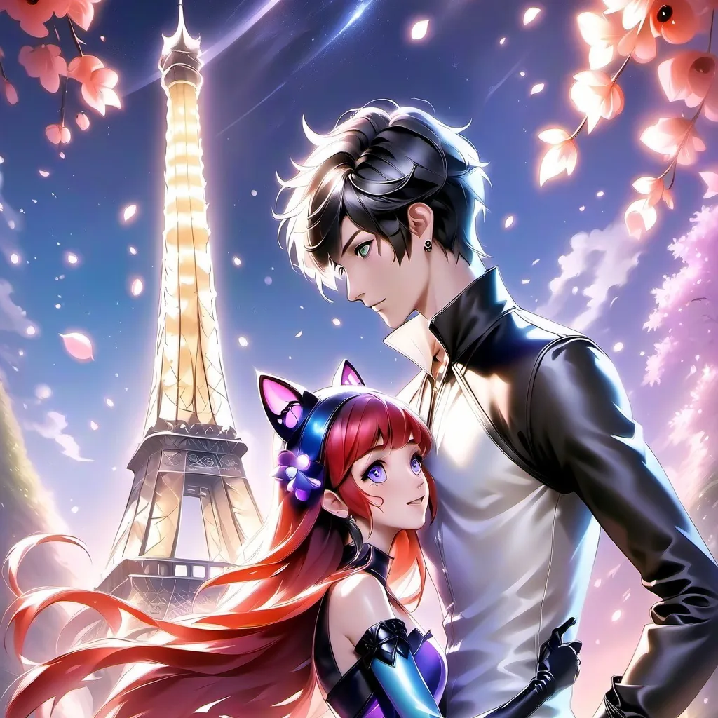 chat with ai character: Cat noir