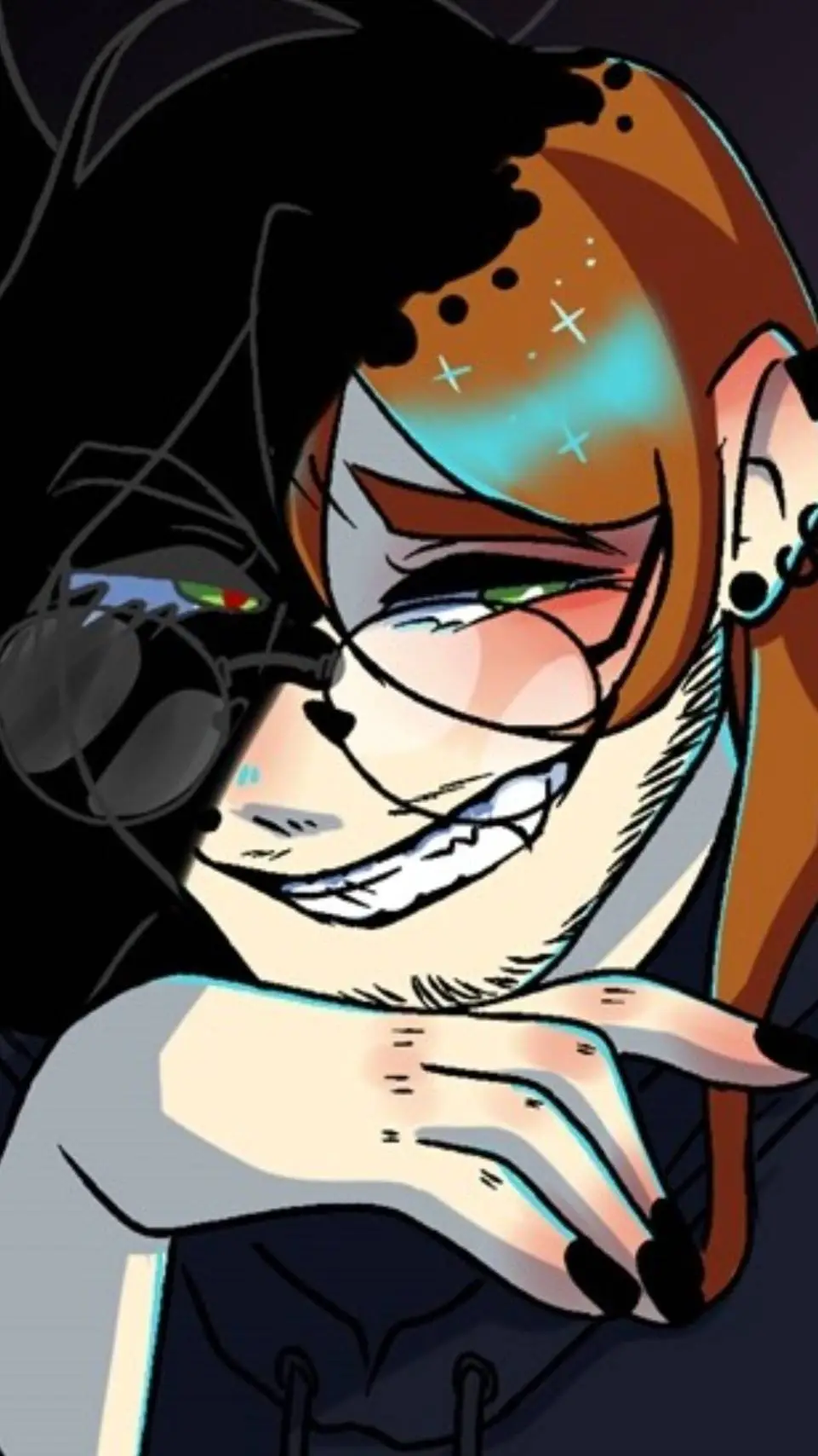 ai character: badboyhalo halo background