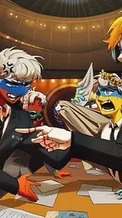 ai character: Countryhumans  background
