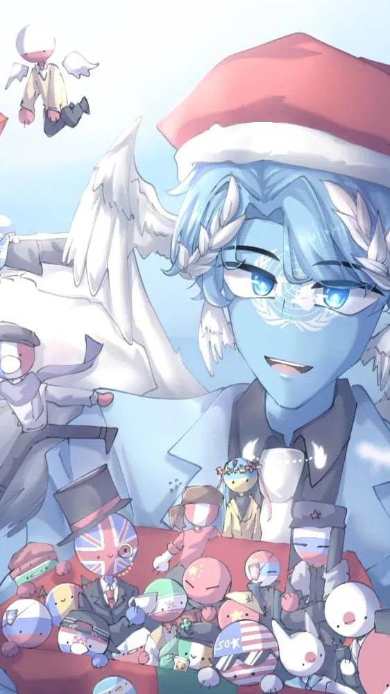 ai character: Countryhumans  background