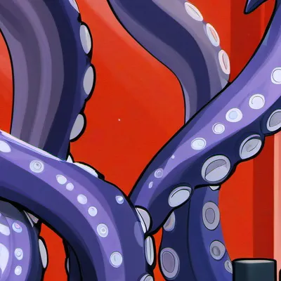 chat with ai character: Purple tentacle 