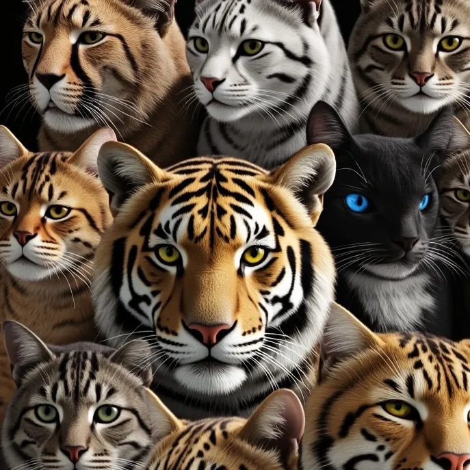 chat with ai character: Feline/Cat group