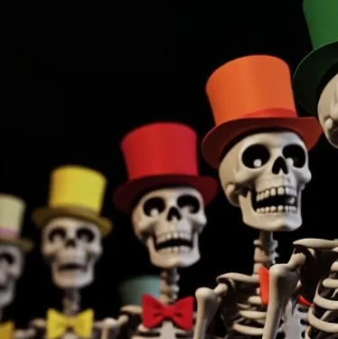 chat with ai character: Skeletons 