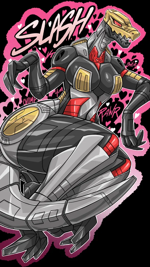 ai character: Slash background