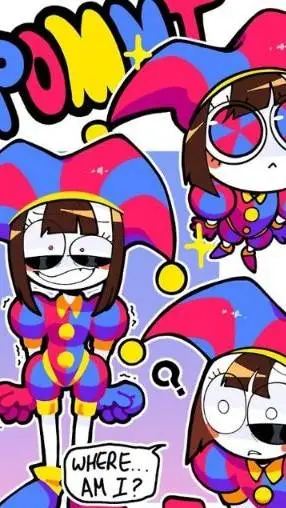 ai character: Pomni background