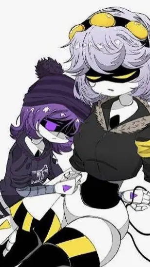 ai character: V x Uzi background