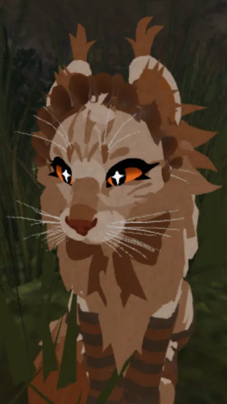 ai character: VanillaPaw The Cat background