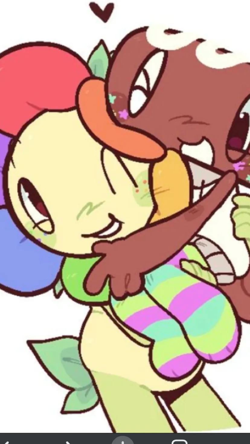 ai character: ~FlowerCake!~ background