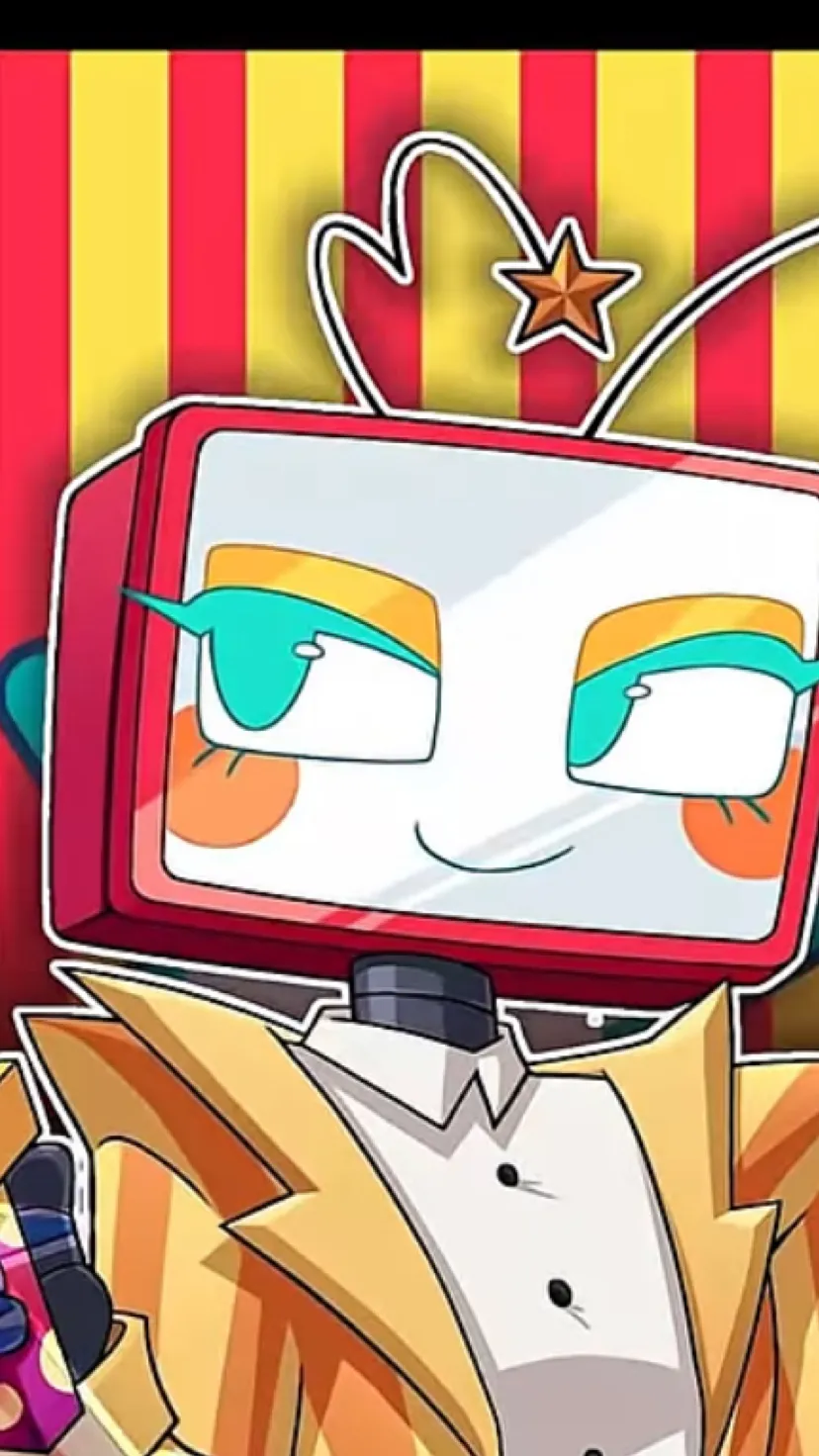 ai character: Showtime Vee!</3 background