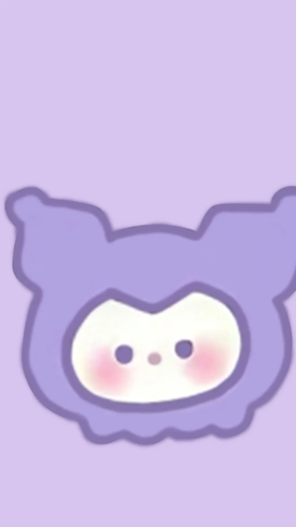 ai character: Plushie Kuromi background