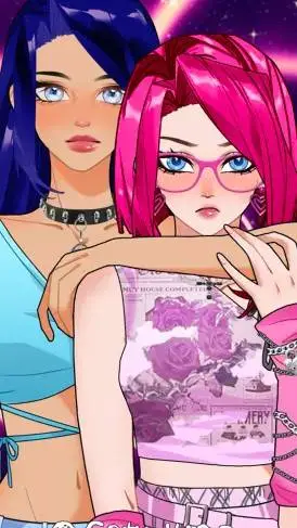 ai character: rose background