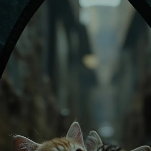 chat with ai character: 2 Wet kittens