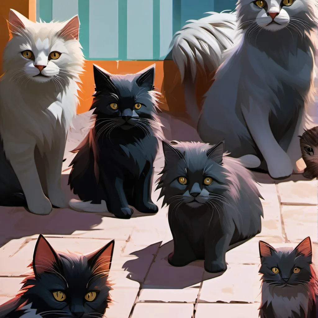 chat with ai character: kittens