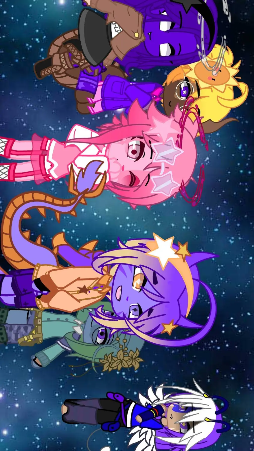 ai character: ✨️Space🔮 background