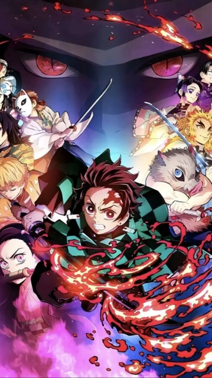 ai character: 👿Demon Slayer⚔️ background