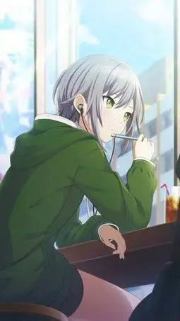 ai character: -Hinomori Shiho 🍜- background