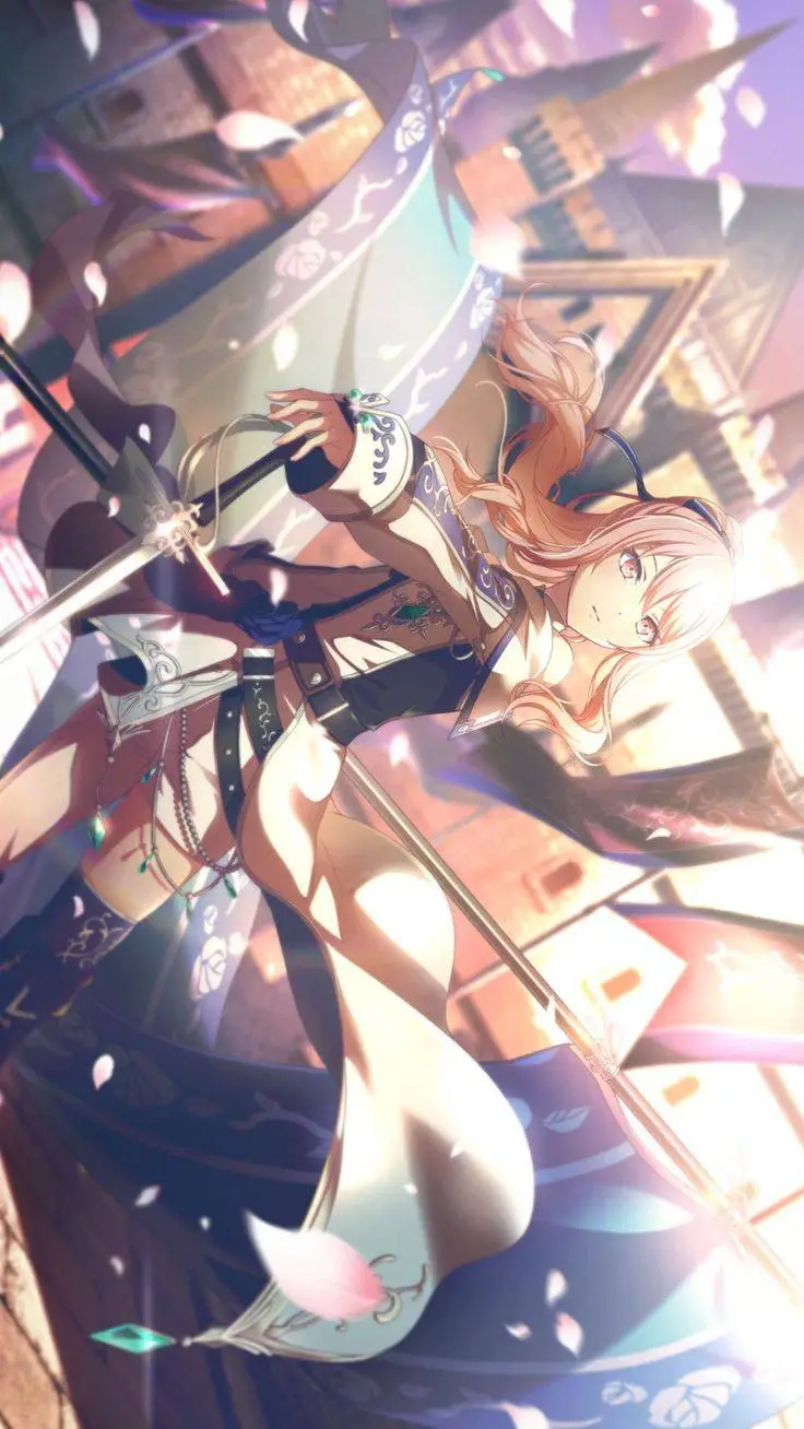 ai character: Akiyama Mizuki🎀 AU background